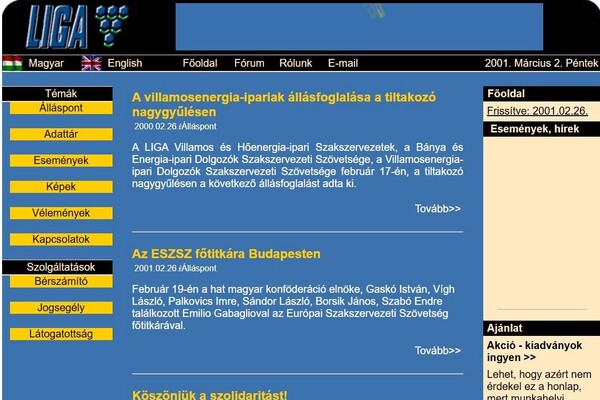 Jogsegély és komplex tanácsadás a LIGA Szakszervezeteknél